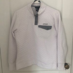 White light ski jacket